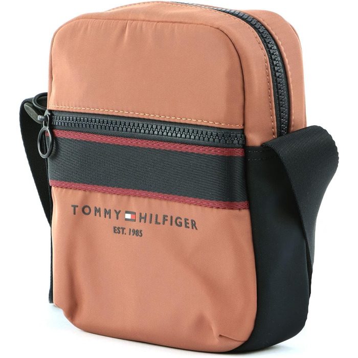 Чоловіча сумка-месенджер Tommy Hilfiger TH Established Mini Reporter, колір Dark Russet