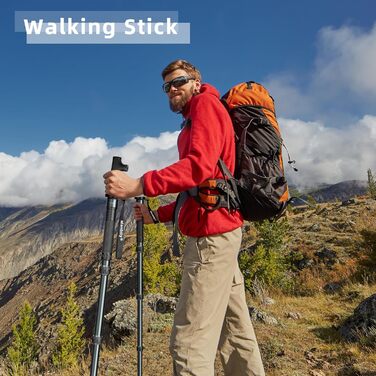 Монопод для камери Manbily 32мм з алюмінію, 44-174см, 6 секцій, з ручкою-гнітом, для DSLR, відеокамер, з кріпленням для телефону, до 15кг (металевий сірий)