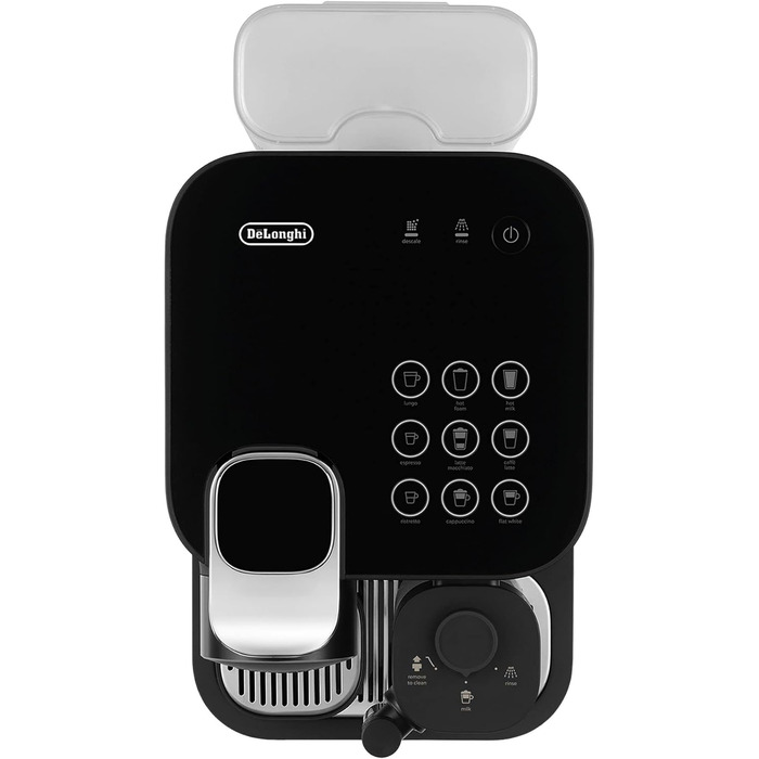 Nespresso De'Longhi EN640.B Gran Lattissima Coffee Capsule Machine with Automatic Milk System, 19 Bar Pressure, 1400W, Black Black Version 2.0