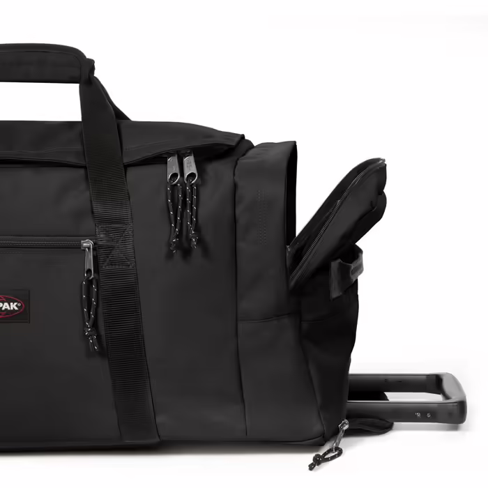 Eastpak Leatherface L + Duffel Bag, 86.5 x 36.5 x 38 cm, 104 L - Black (Schwarz)