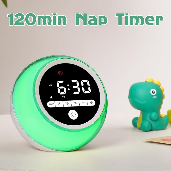 ANNNGUL Sleep Trainer for Kids, Kids Alarm Clock with Night Light Timer for Preschoolers Girls Boys