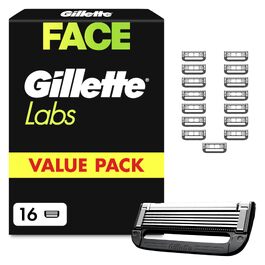 Смінні касети для бритви Gillette Labs для чоловіків, чорні, 16 шт