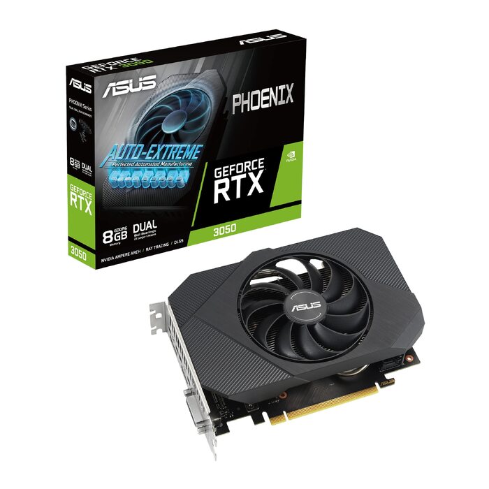 Відеокарта Asus GeForce RTX 5050 Phoenix Standard Edition, 8GB GDDR6, DLSS 4, PCIe 5.0