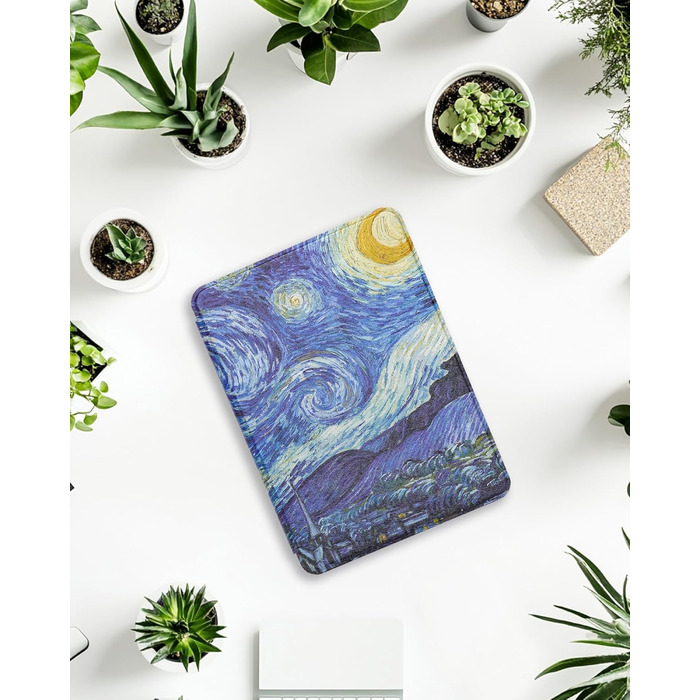 Чохол WALNEW для Kindle Paperwhite 7 (2024) та Kindle Colorsoft Signature Edition (2023) - тонкий, з авто-вимиканням, дизайн 