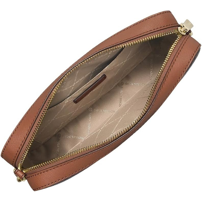 Сумка Michael Kors Jet Set коричнева шкіряна жіноча