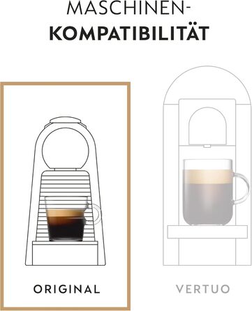 Кава Nespresso Original Ispirazione Roma, середнього обсмаження, 50 капсул, сумісна з Nespresso Original