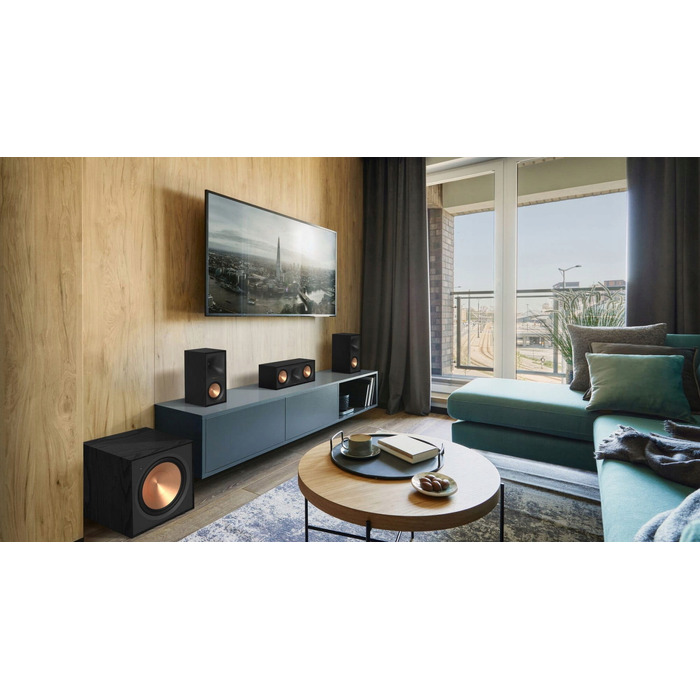 Активний сабвуфер Klipsch R-121SW 200 Вт, чорний
