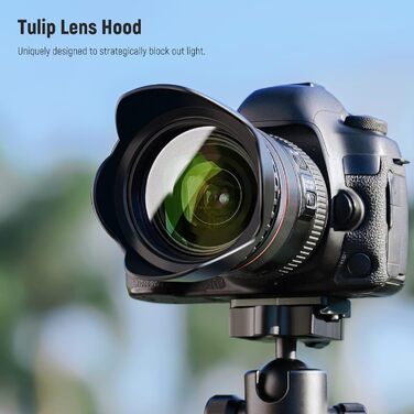 Набір фільтрів NEEWER 58mm: UV, CPL, FLD, ND2, ND4, ND8, бленда, кришка об'єктива. Сумісний з Canon, Nikon, Sony, Panasonic DSLR камерами