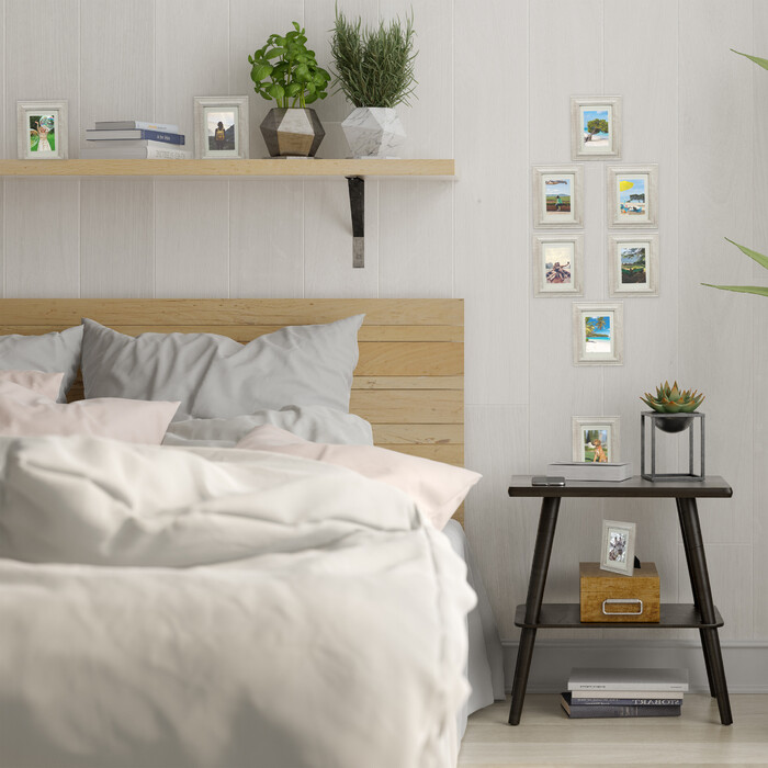 Relaxdays 10-Piece Picture Frame Set - 5x7 Inch