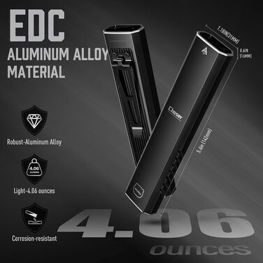 Ліхтарик LED MIAOKE 250000 люмен - надпотужний, перезаряджається, 3 режими, для полювання, кемпінгу, надзвичайних ситуацій (чорний)