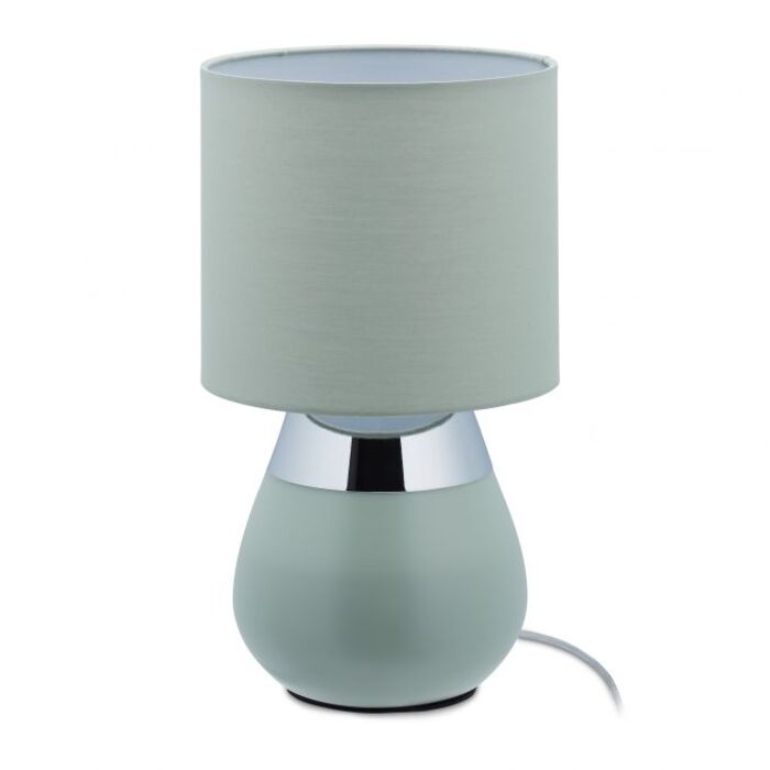 Relaxdays Bedside Lamp Touch in Green
