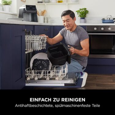 Фритюрниця повітряна Ninja Air Fryer MAX PRO 6.2L, сіра, AF180EU