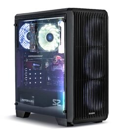 Корпус Zalman S2 TG Midi Tower ATX - ігровий комп'ютерний корпус з темперованим склом, чорний