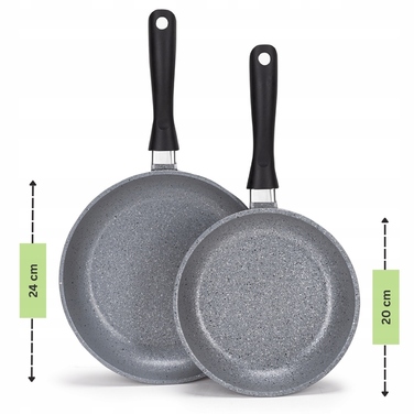 Набір кастрюль та сковорідок Kamille, 10 предметів, для індукційних та газових плит