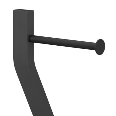 Relaxdays Toilet Set black/grey