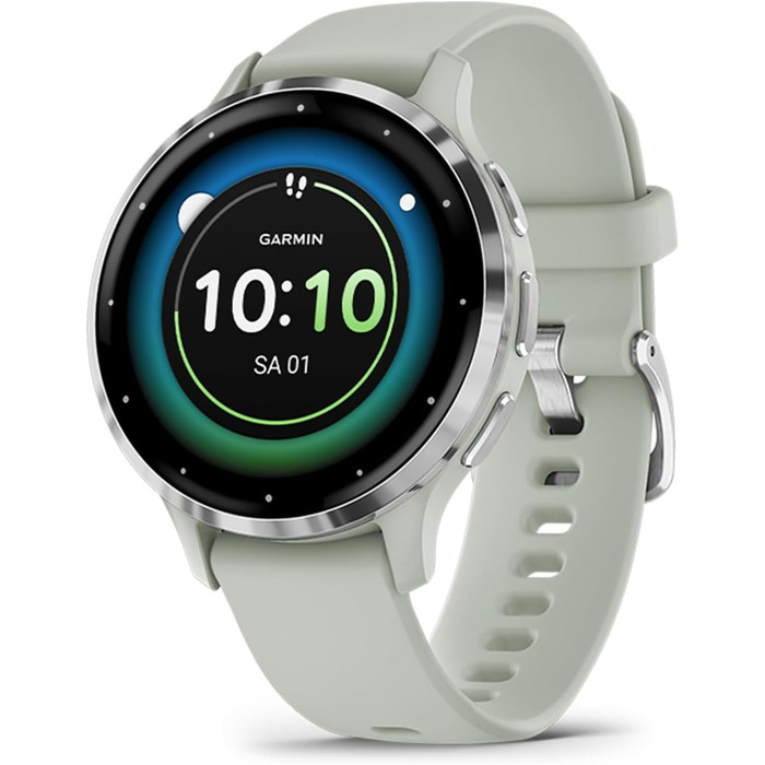 Розумний годинник Garmin Venu 3S 41mm: Фітнес-трекер з AMOLED-дисплеєм, 10 днів роботи, 30+ спортивних функцій, Bluetooth, Music, GarminPay, режим для інвалідних візків