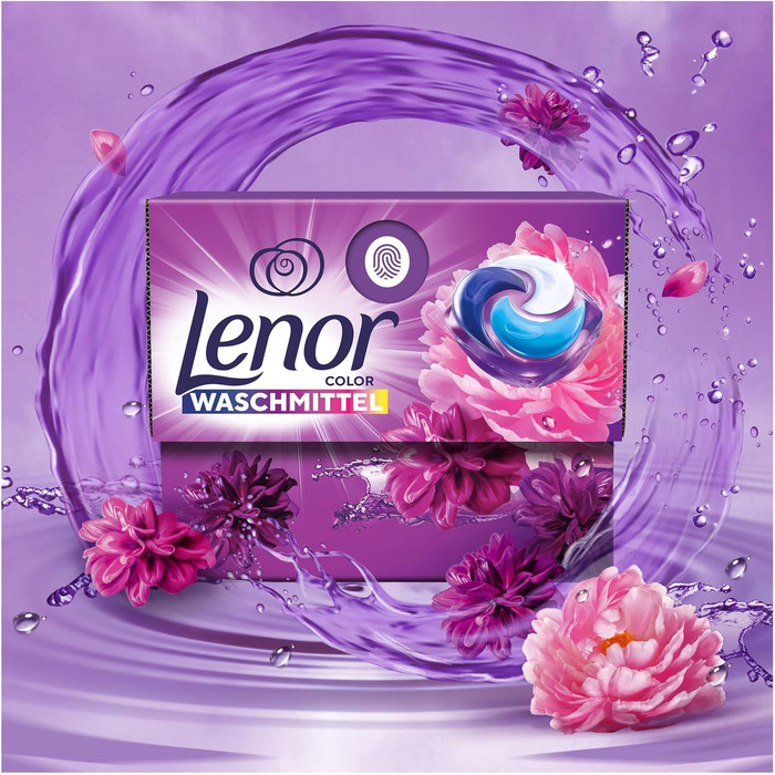 Капсули для прання Lenor Pods Amethyst Blütentraum, 76 шт, для пральної машини