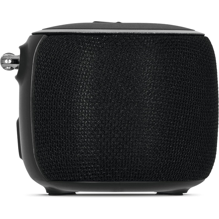 TechniSat DIGITRADIO BT 1: Портативна Bluetooth колонка з DAB+ радіо, годинник, будильник, USB-C, чорна