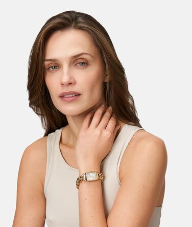 Жіночий годинник Tamaris з браслетом – круглий та прямокутний дизайн (Золото міні / Браслет)