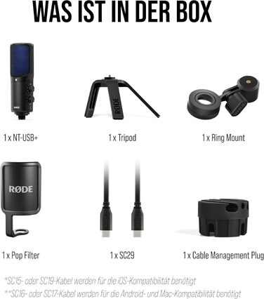 RØDE PodMic - Динамічний мікрофон XLR/USB для подкастів, стрімінгу, геймінгу, музичного виробництва та контент-мейкінгу