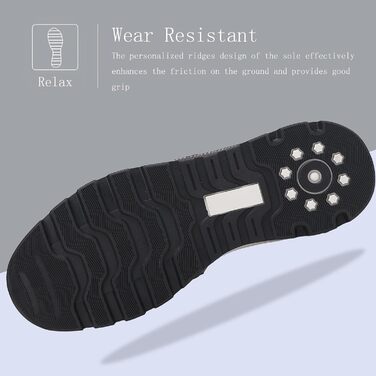 ARRIGO BELLO Кросівки чоловічі для активного відпочинку, роботи та хайкінгу, легкі, розмір 41-46, колір блакитний