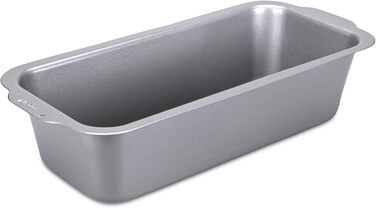 Städter 661264 We love Baking Loaf Pan, Aluminum, Black