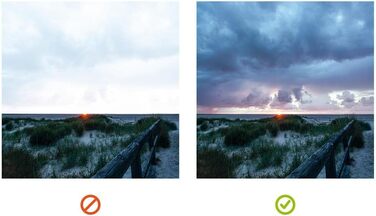 Фільтр Dörr Digiline Градієнт сірого, 2 ступені затемнення, ND 0.6X, з міцного Resin, безбарвний, з різьбою для передньої частини (58 мм)