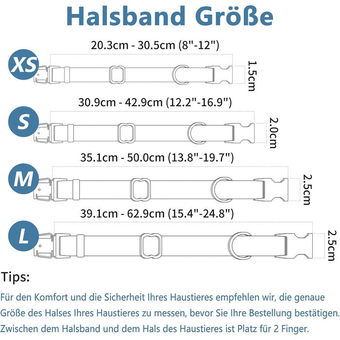 Набір собачий: повід та нашийник з м'якої шкіри (2м) - регульований повід, стильна рожева металева застібка та нейлонові повідки для цуценят, собак маленьких, середніх та великих порід, сірий колір, S (обхват шиї 31-43 см, ширина 2 см), сірий
