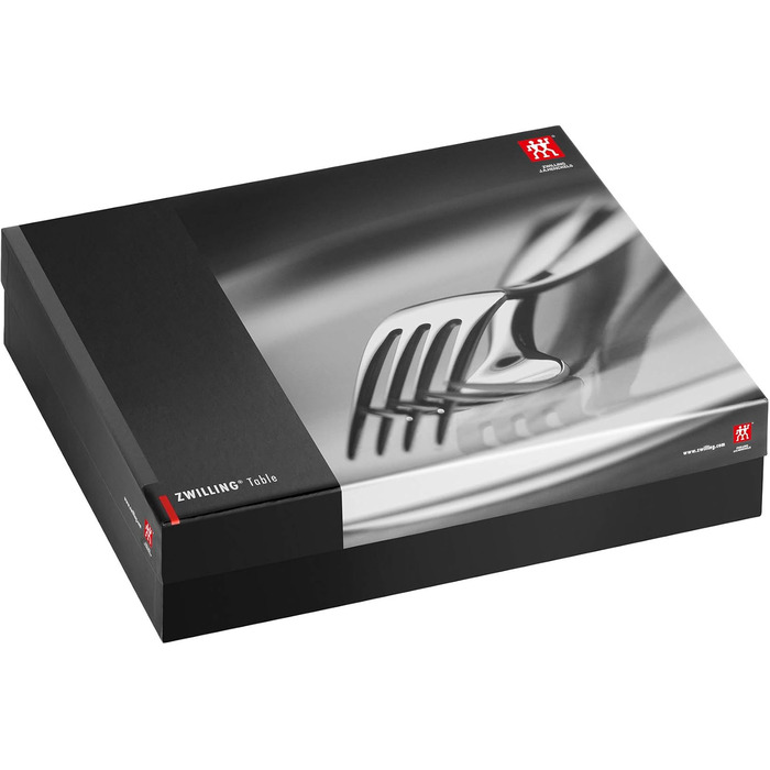 ZWILLING Senses Flatware Set, 68-Piece, For 12 People, 18/10 Stainless Steel/Premium Blade Steel, Matte Finish, Silver