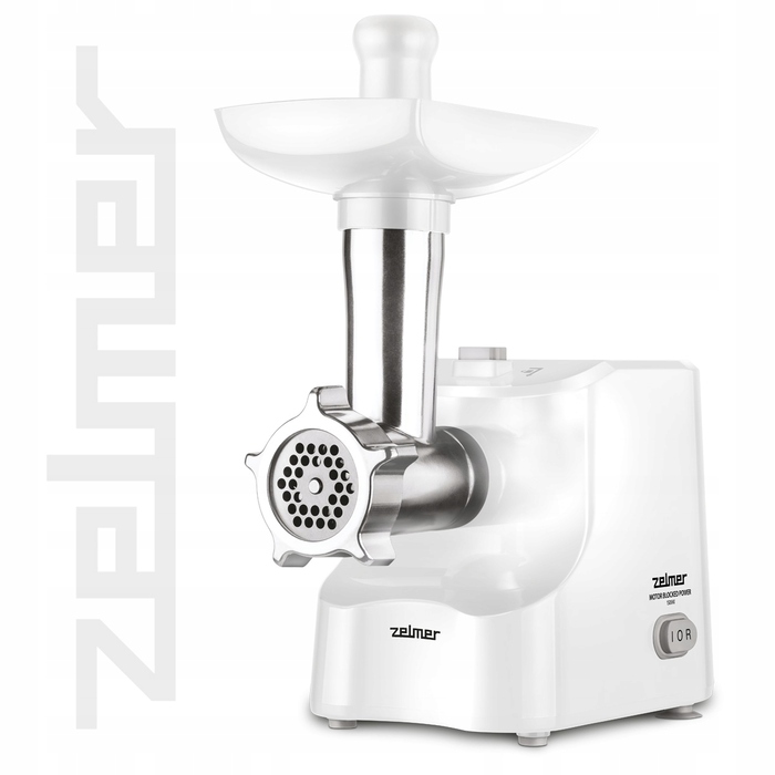 М'ясорубка Zelmer ZMM1540B, біла, 1500 Вт