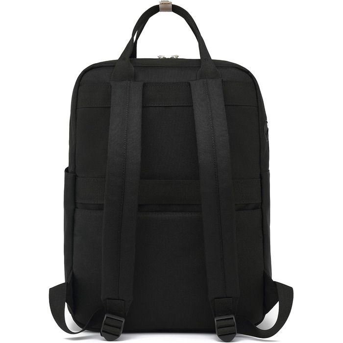 Рюкзак FUXINGYAO для жінок з відділенням для ноутбука 15.6 дюймів, 23L, антикрадійний, чорний