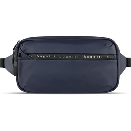 Чоловіча поясна сумка Bugatti Blanc Bauchtasche - для подорожей, повсякденного використання та спорту, блакитна