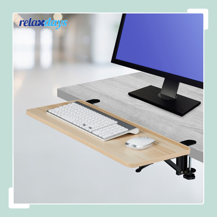 Relaxdays Desk Extension for Clipping On