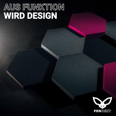 Акустичні панелі для звукопоглинання Hexagon, набір 8 шт, 3D стінні панелі з градієнтом Green Shades / Stony Shades, виготовлено в ЄС