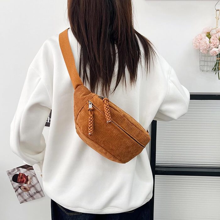 Чоловіча/Жіноча поясна сумка на шнурку, поясна сумка через плече, спортивна сумка, унісекс, зелена, регульований ремінь