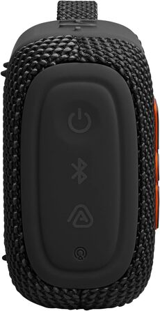 JBL GO 5: Портативна Bluetooth колонка, чорна. Водонепроникна, до 10 годин роботи, потужний бас