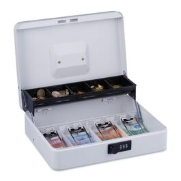 Relaxdays Combination Lock Cash Box