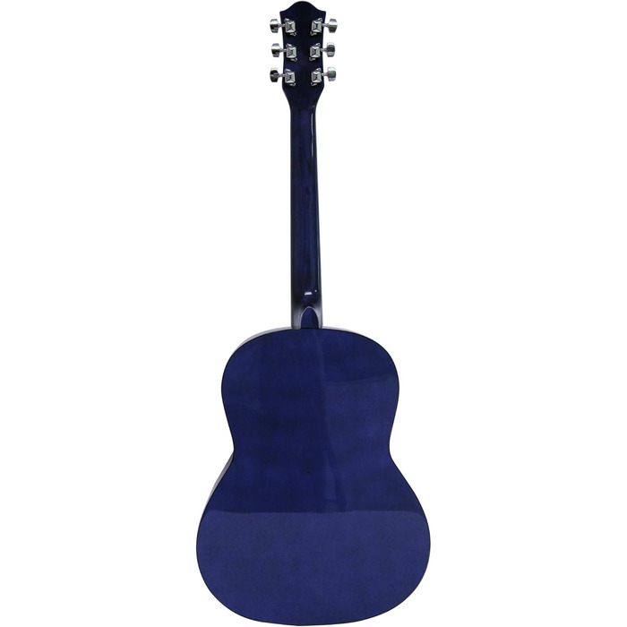 Акустична гітара Martin Smith з комплектом: струни, медіатори та ремінь - синього кольору