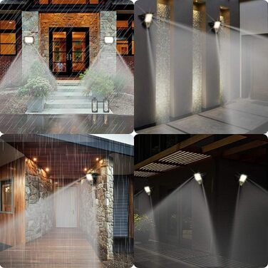 LED Floodlights Outdoor, Pack of 5, IP66 Waterproof Floodlights for Indoor and Outdoor Use, 8500LM Super Bright Outdoor Lights, 120 Degree Outdoor Lighting 6000K Cold White Spotlights Floodlights (Pack of 2, 20W)