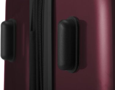 Чемодан ручної поклажі Alex від Hauptstadtkoffer, 38x23 см, 42 л, з 4 колесами, жорсткий, розширюваний, Бордовий (65)