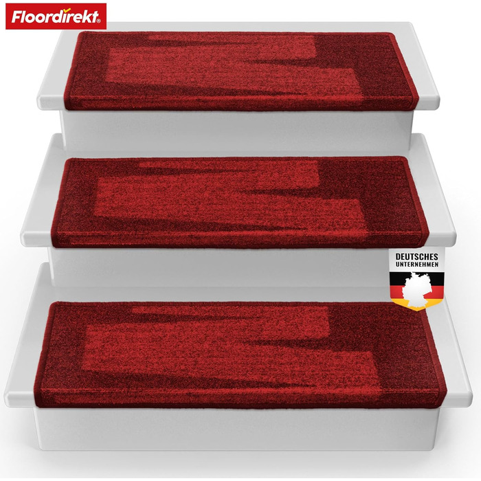 Набір килимків для сходів Floordirekt Via Veneto (15 шт.) з дизайном 