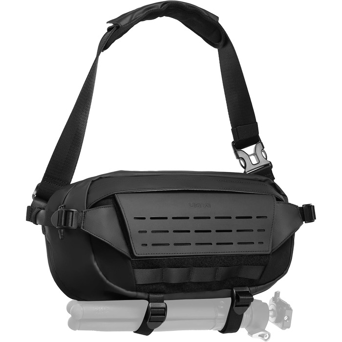 Сумка для камери ULANZI, водонепроникна, з тримачем для штатива, для DSLR/SLR/беззеркальних камер, чорна, об'єм 9 л