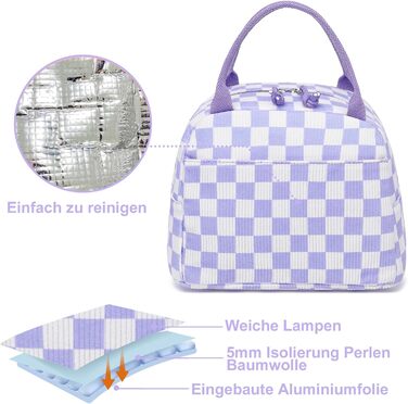 Шкільний рюкзак LEDAOU для хлопчиків та дівчаток-підлітків, білий з ромашками, чорний, фіолетовий та білий, для повсякденного використання