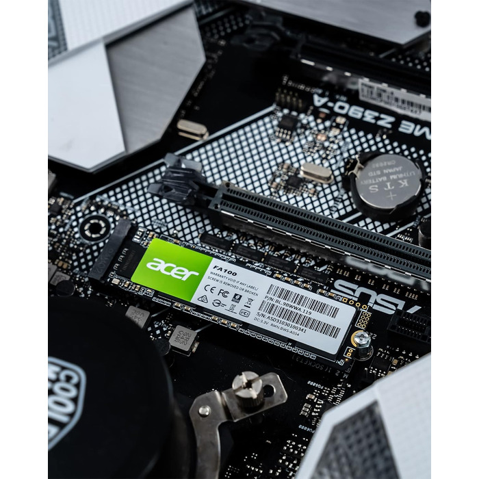 SSD Acer FA100 512GB PCIe 3.0 NVMe - Швидкий накопичувач для ПК та ноутбука