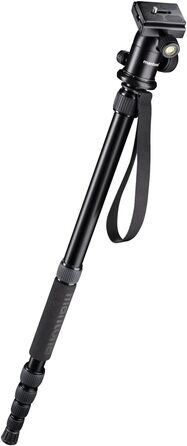 Рюкзак для камери Mantona Azurit чорний для DSLR/DSLM, до 5 об'єктивів, зі штативом, 35x26x11 см