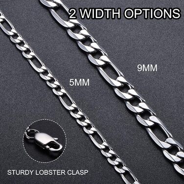 Браслет чоловічий Cassieca з нержавіючої сталі, ланцюжок 