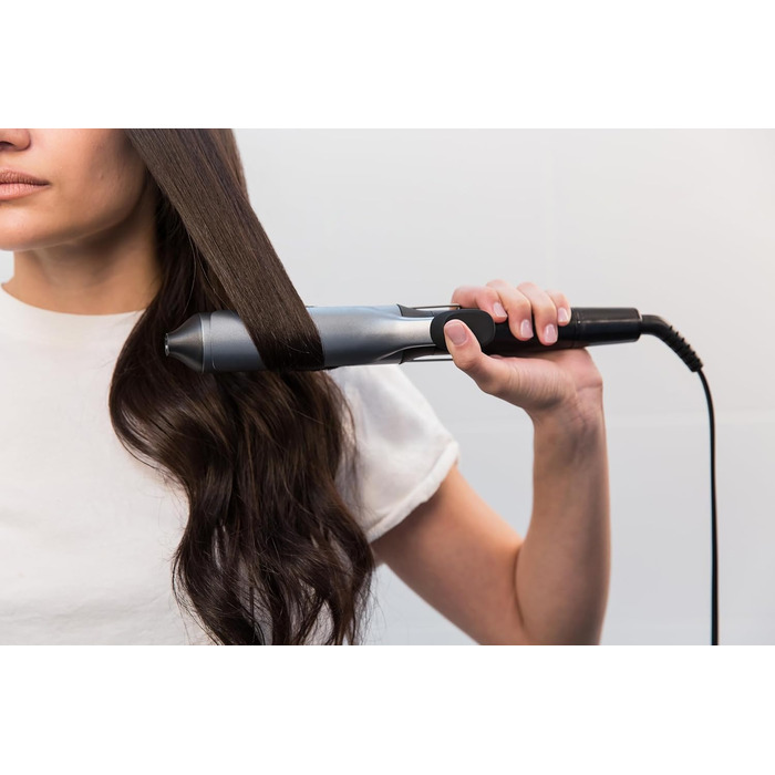 Плойка для волосся Remington Pro Big Curl CI5538: великі локони, 38 мм, захист, кераміка, турмалін, дисплей 210°C, чорна