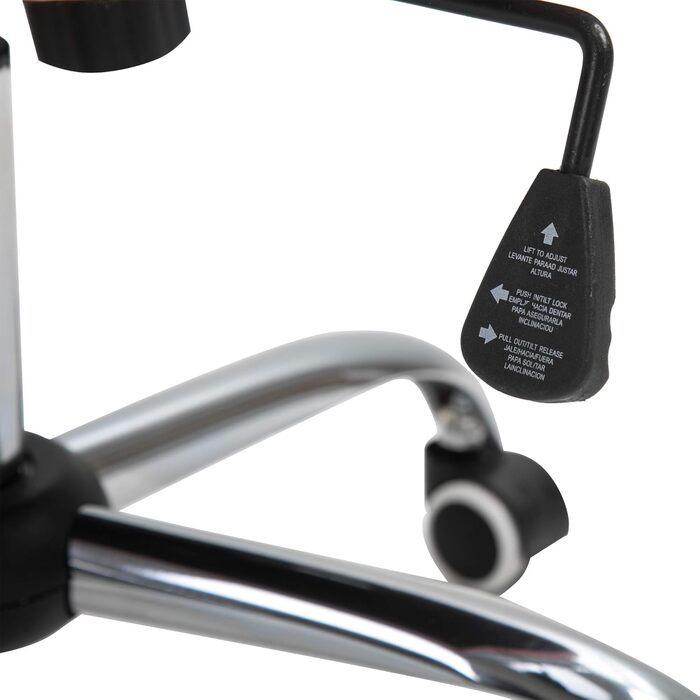 Крісло Vinsetto для дому та офісу: регульоване, обертове, рожеве, з штучної шкіри (до 120 кг)