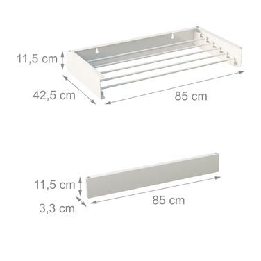 Relaxdays Folding Wall Dryer