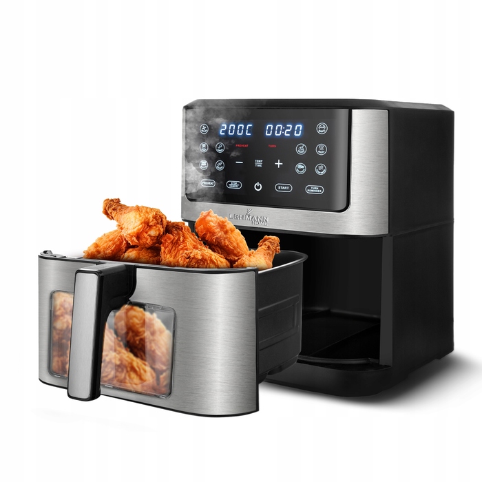 Аерофритюрниця Lehmann Bakado 8 л, 1800 Вт, з вікном